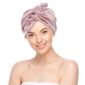 22 Momme 100% Mulberry Silk Sleep Cap for Woman Hair Wrap for Sleeping Bonnet...